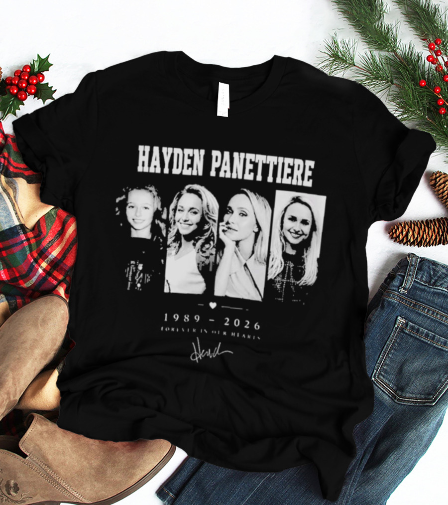 Hayden Panettiere 1989 2026 Forever In Our Hearts T-Shirt