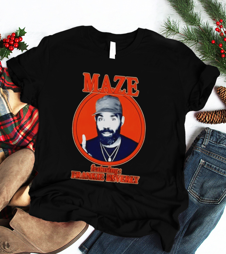 Maze Featuring Frankie Beverly Iconic Soul R&B T-Shirt
