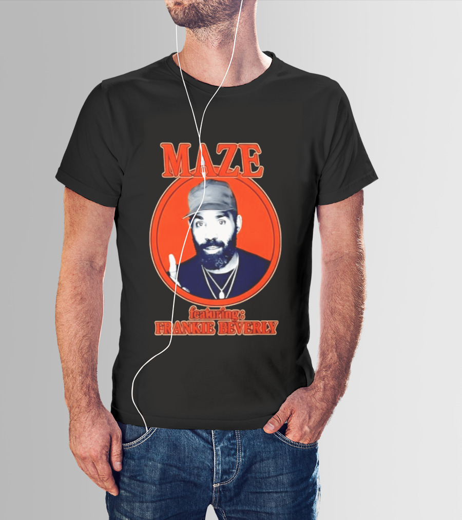 Maze Featuring Frankie Beverly Iconic Soul R&B T-Shirt