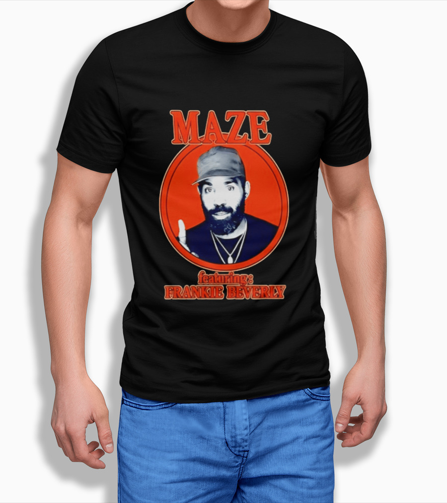 Maze Featuring Frankie Beverly Iconic Soul R&B T-Shirt