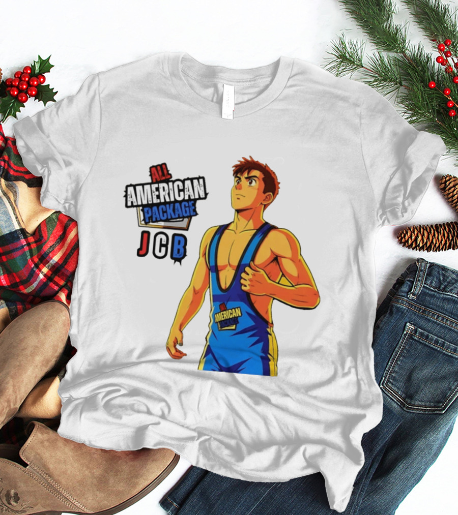All American Package JCB Anime Wrestler T-Shirt