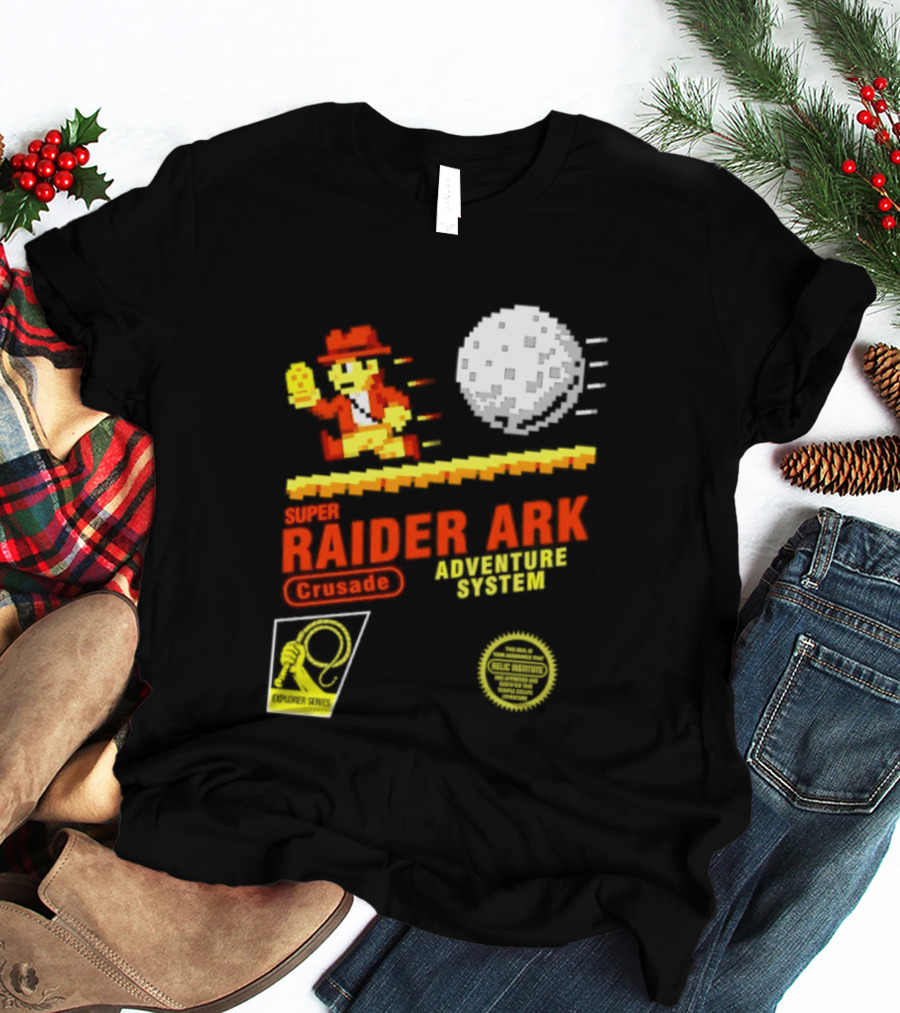 Super Raider Ark Adventure System Crusade Explore Series T-Shirt