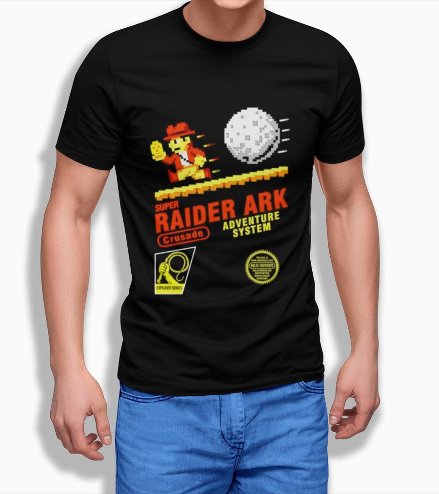 Super Raider Ark Adventure System Crusade Explore Series T-Shirt