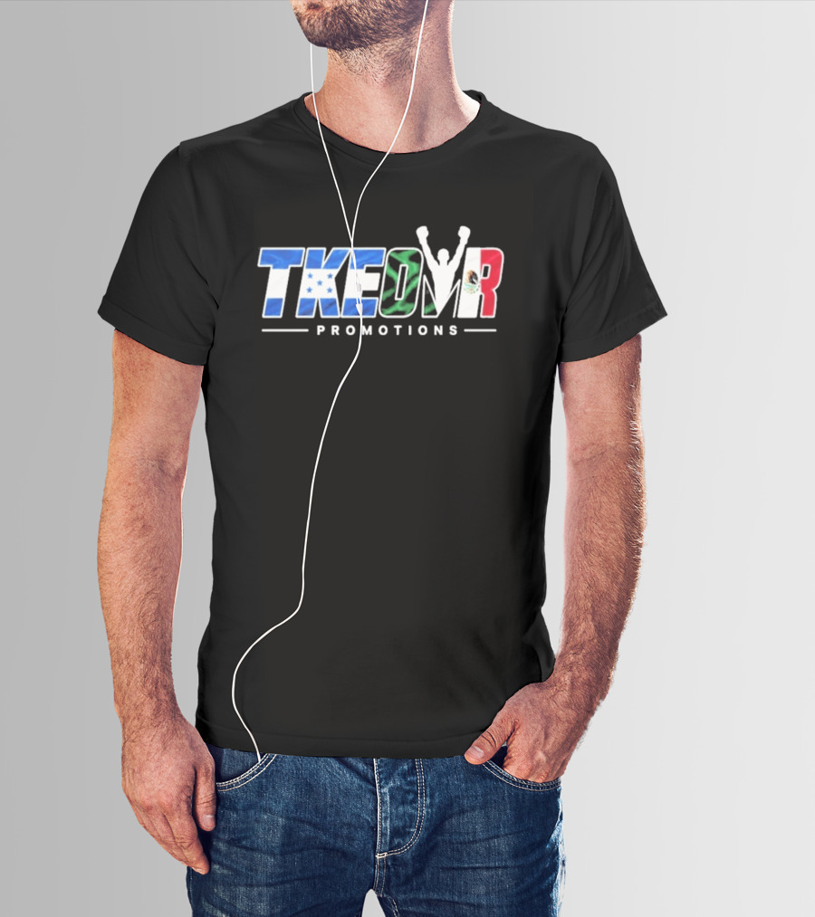 TKEOVR Promotions Honduras And Mexico Flags Celebratory T-Shirt