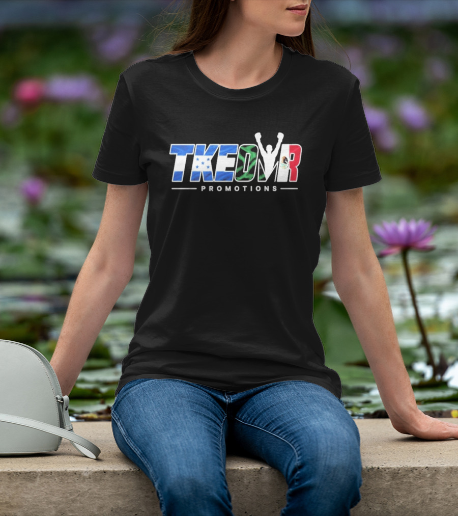 TKEOVR Promotions Honduras And Mexico Flags Celebratory T-Shirt