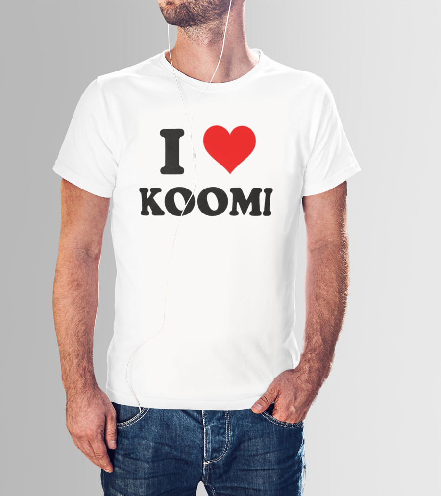 I Heart Koomi Bold Love T-Shirt
