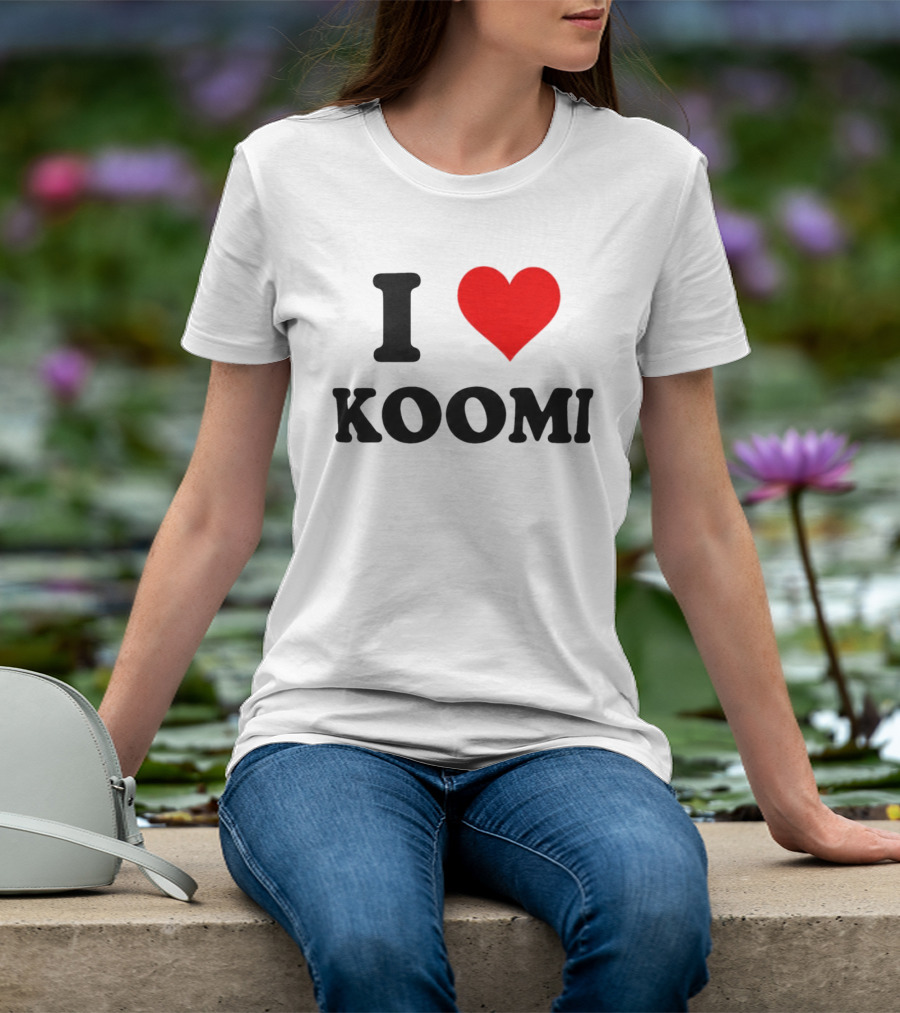 I Heart Koomi Bold Love T-Shirt