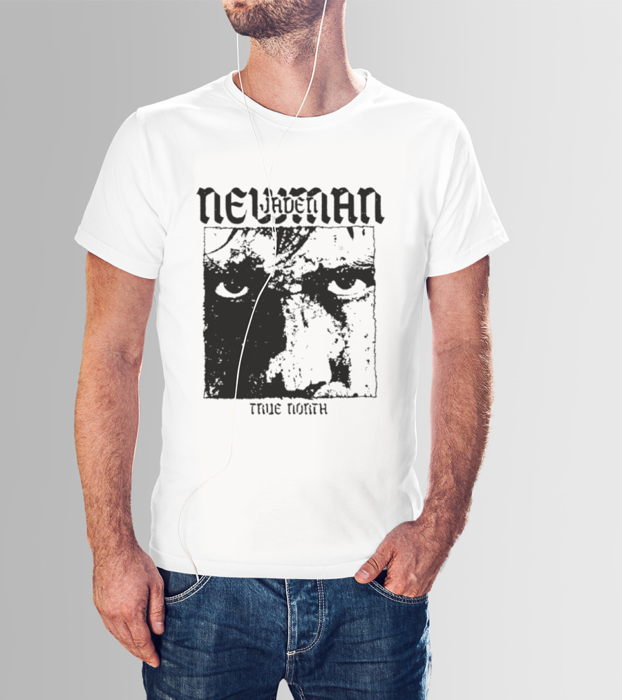 Newman Jaden True North Alternative Rock Band Face T-Shirt
