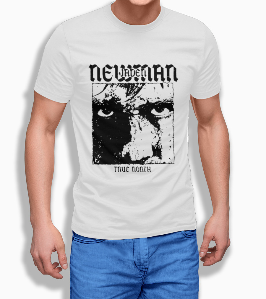 Newman Jaden True North Alternative Rock Band Face T-Shirt