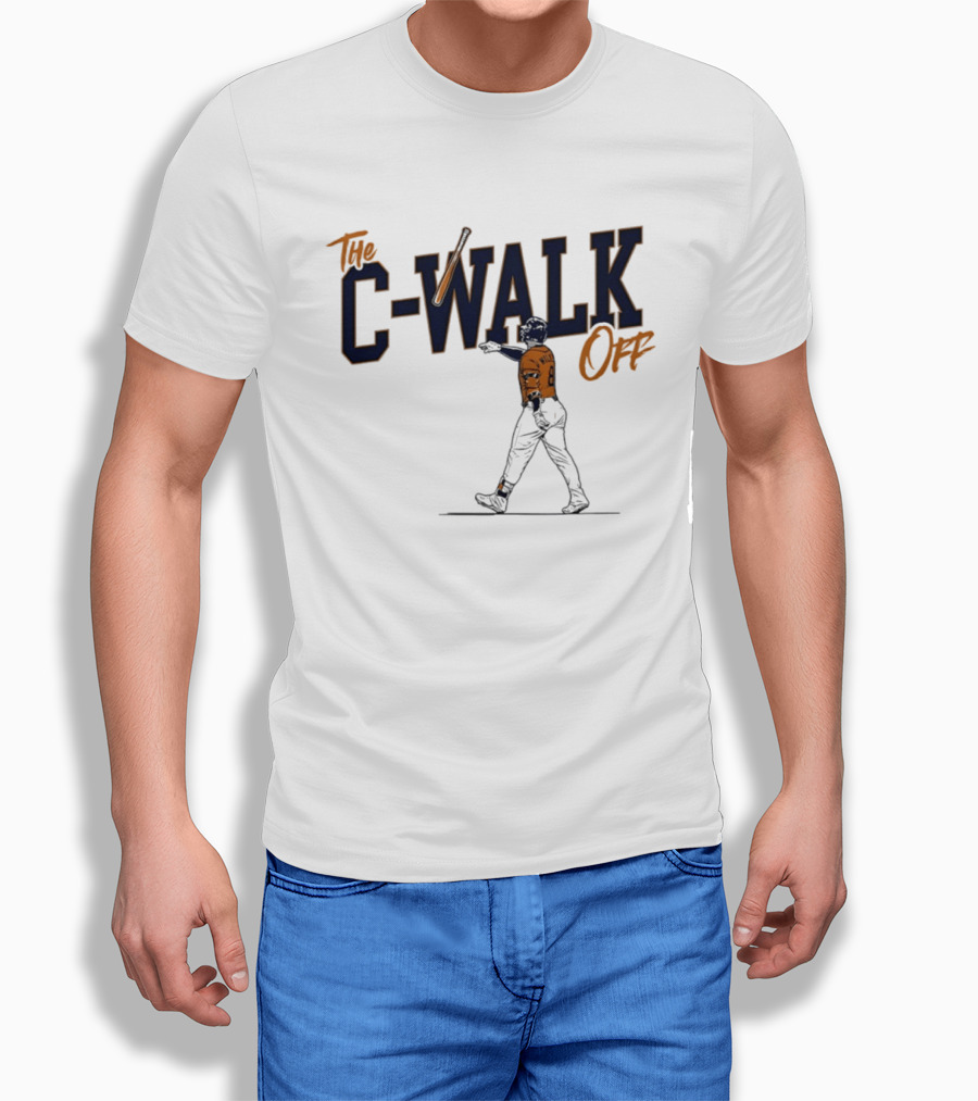 The C Walk Off Christian Walker Houston Astros 2026 MLB Baseball Fan T-Shirt