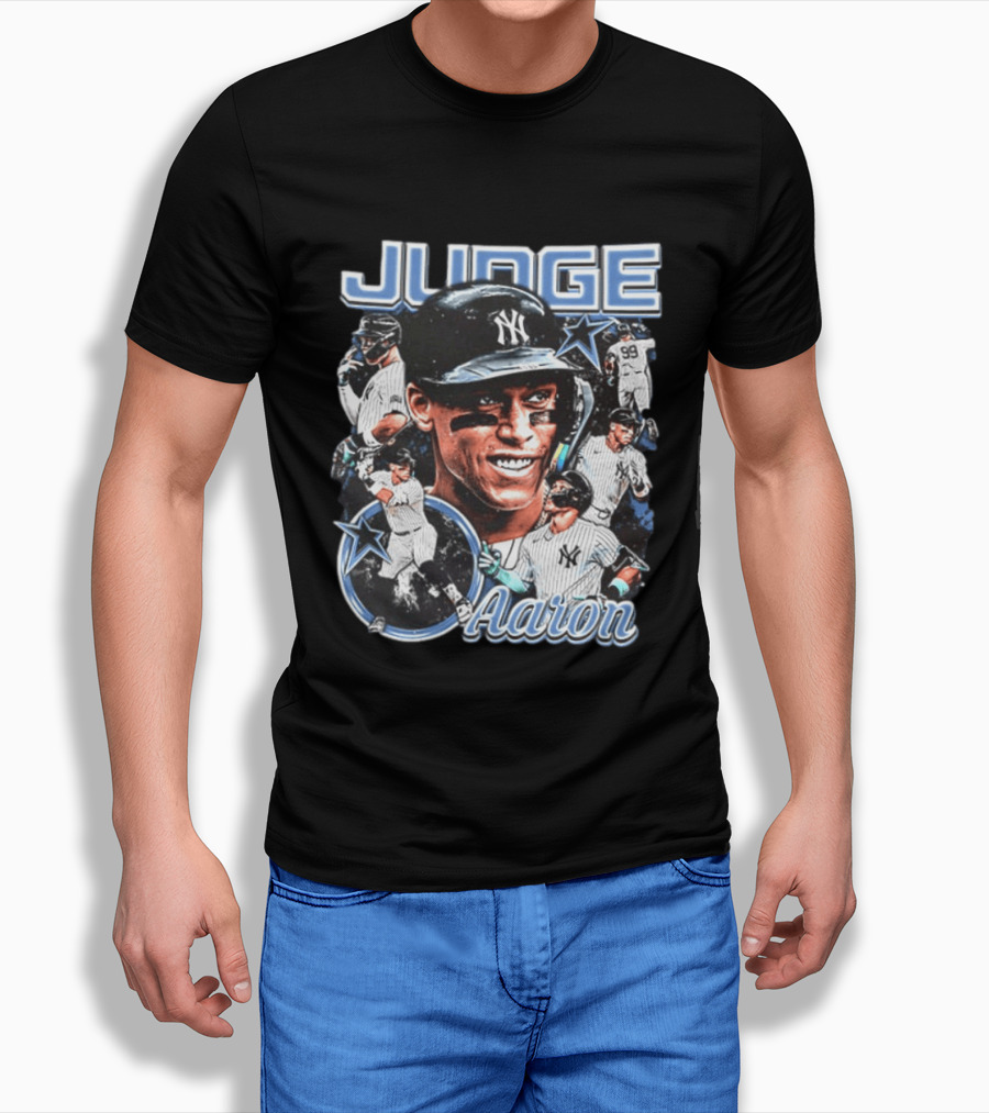 Aaron Judge New York Yankees Baseball Star Player Highlights 2026 T-Shirt