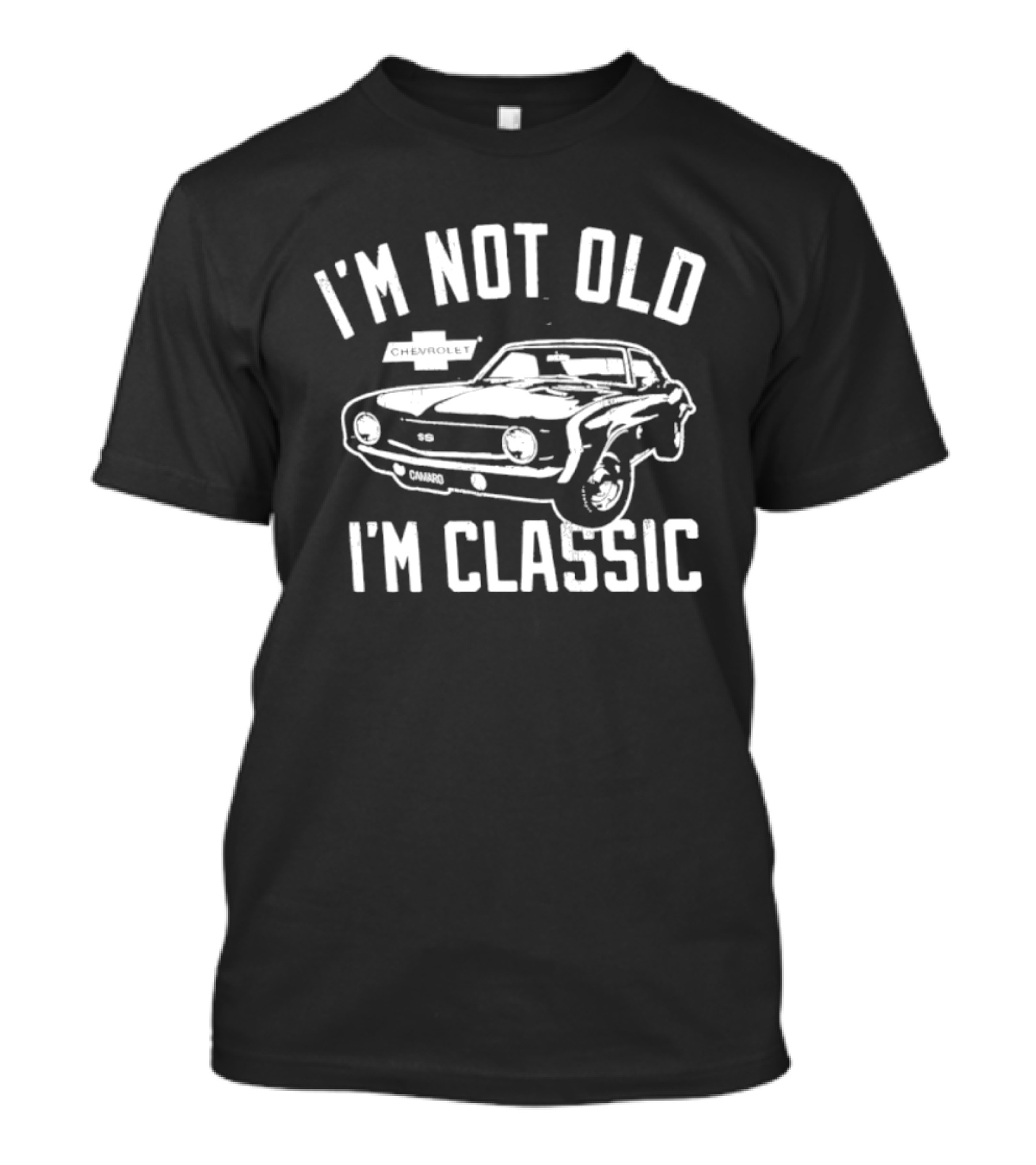 I'm Not Old I'm Classic Chevrolet Camaro SS Vintage Car T-Shirt