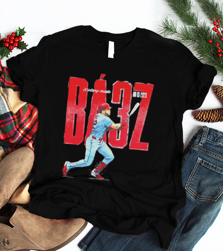 St. Louis Cardinals Joshua Baez History Made 2026 MLB Debut T-Shirt