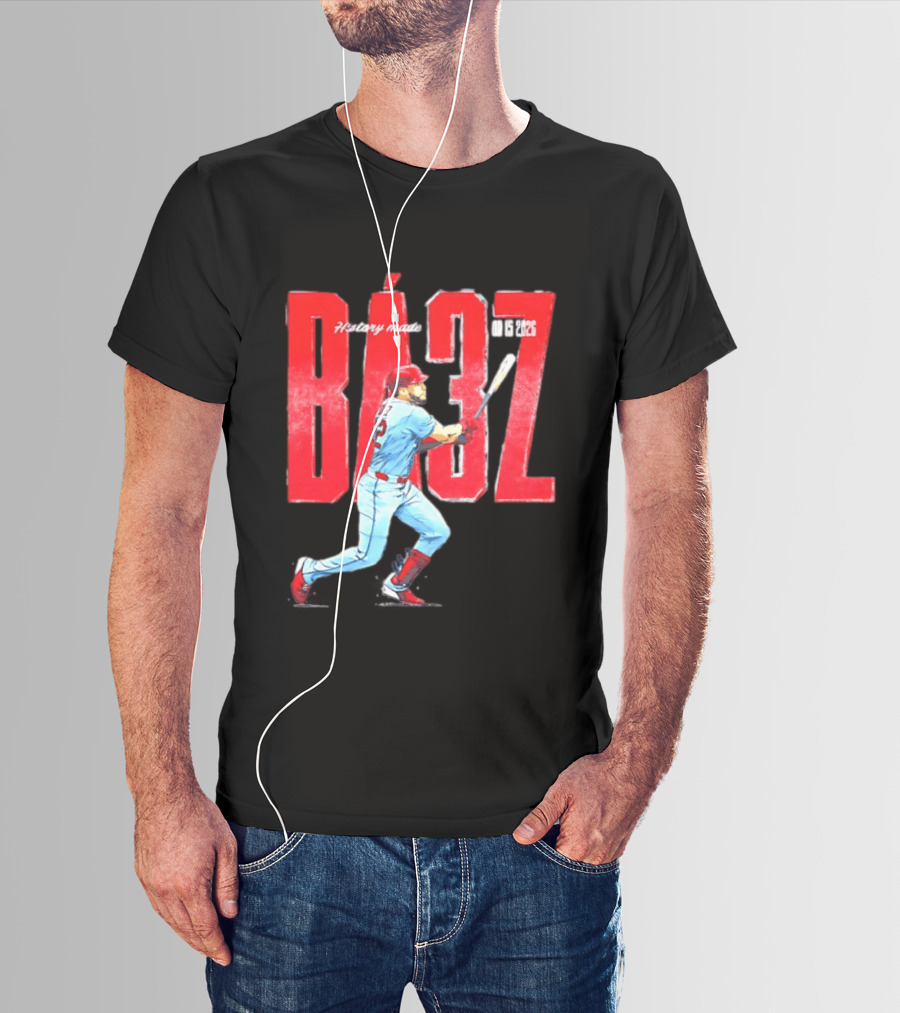 St. Louis Cardinals Joshua Baez History Made 2026 MLB Debut T-Shirt