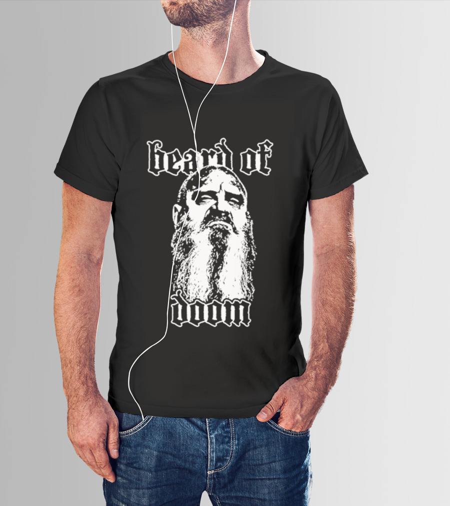 Crowbar Kirk Windstein Beard Of Doom Heavy Metal T-Shirt