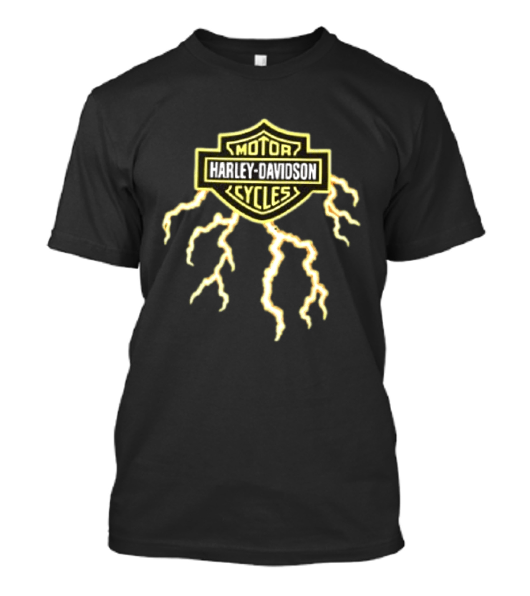 Harley Davidson Motor Cycles The Last Biker On Earth Will Be Ridin A Harley Lightning T-Shirt
