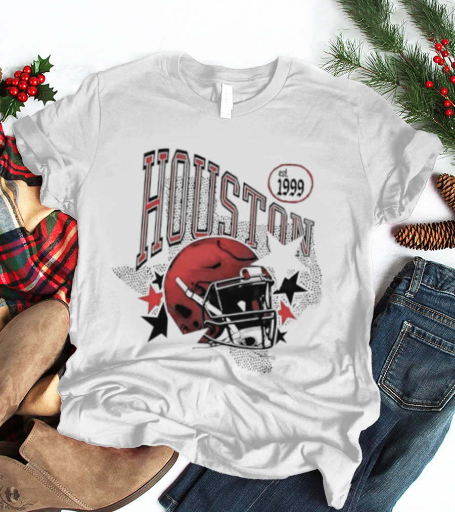 Houston Texans Est 1999 Football Helmet T-Shirt