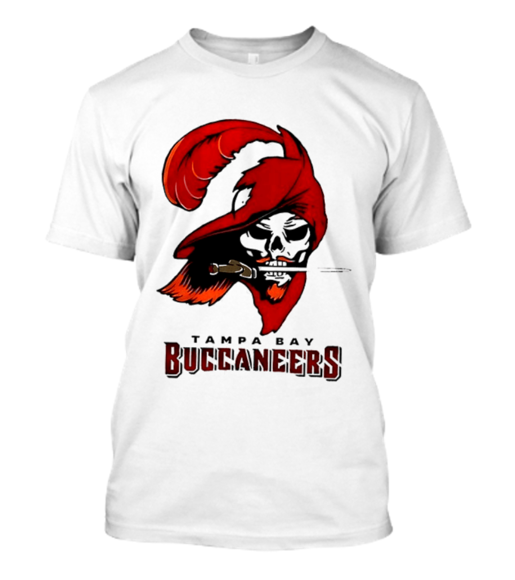 Rueben Bain Jr Tampa Bay Buccaneers 2026 Fire The Cannons Football Skeleton Pirate Flag T-Shirt