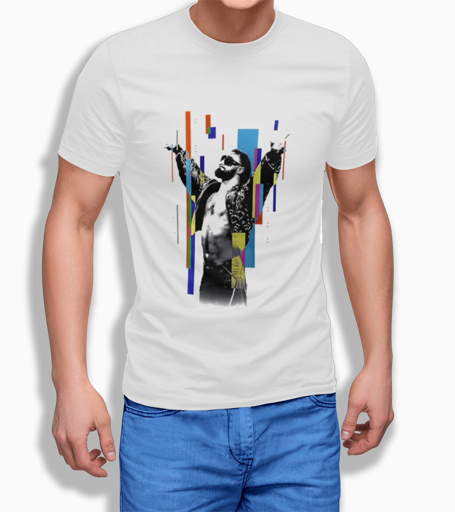 Seth Rollins Revolutionary Visionary WWE Iconic Pose T-Shirt