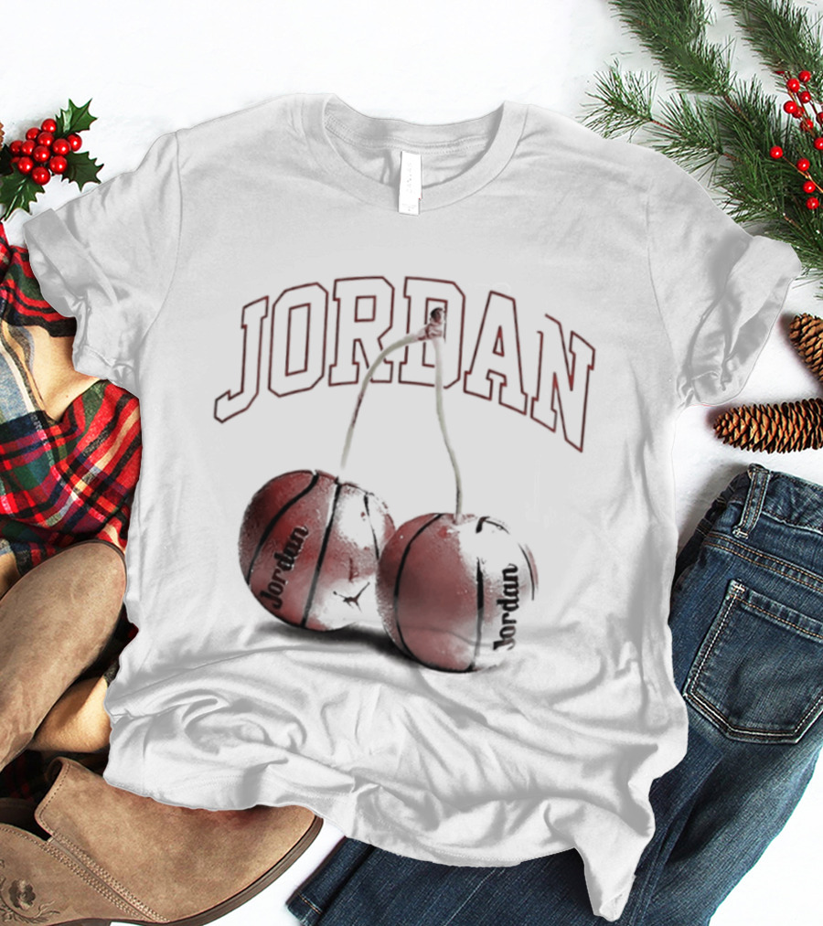 Jordan Cherry Basketball Established 1984 T-Shirt