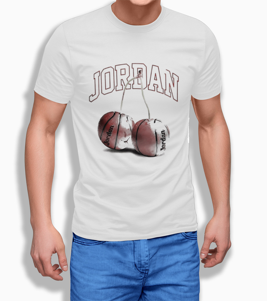 Jordan Cherry Basketball Established 1984 T-Shirt