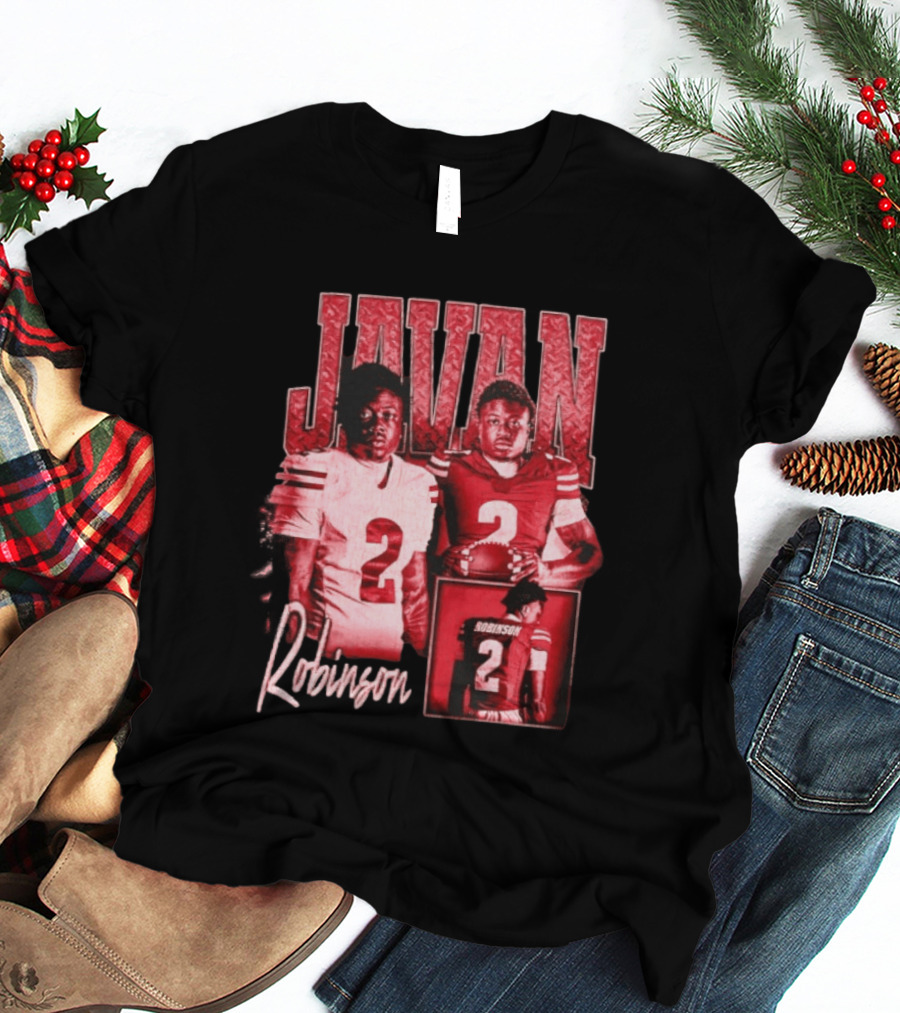 Javan Robinson Florida State Seminoles Football Number 2 T-Shirt