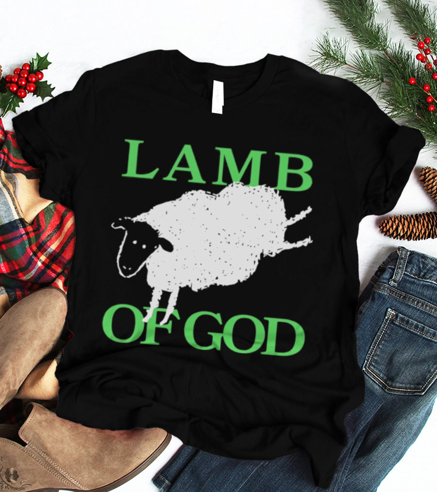 Lamb Of God Heavy Metal Band Metalcore Sheep Image T-Shirt