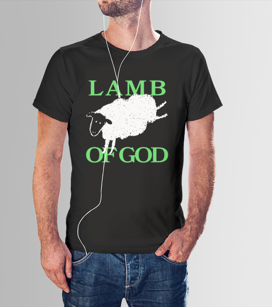 Lamb Of God Heavy Metal Band Metalcore Sheep Image T-Shirt