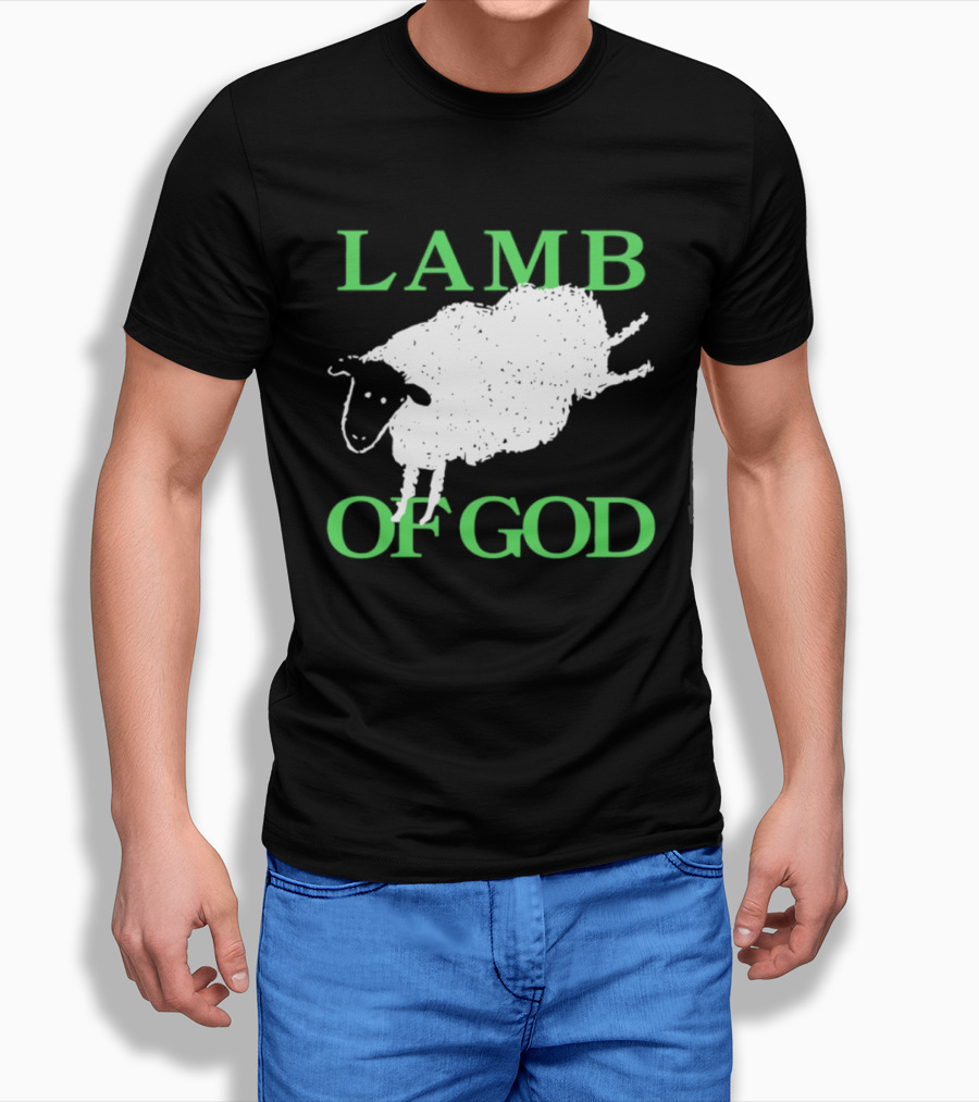 Lamb Of God Heavy Metal Band Metalcore Sheep Image T-Shirt