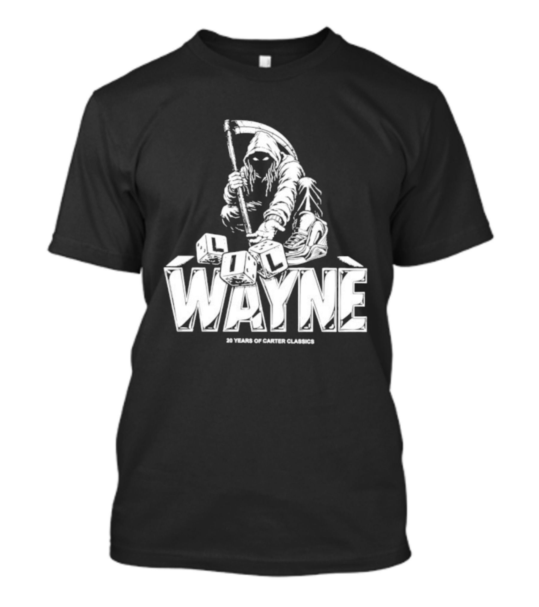 Lil Wayne 20 Years Of Carter Classics Reaper T-Shirt