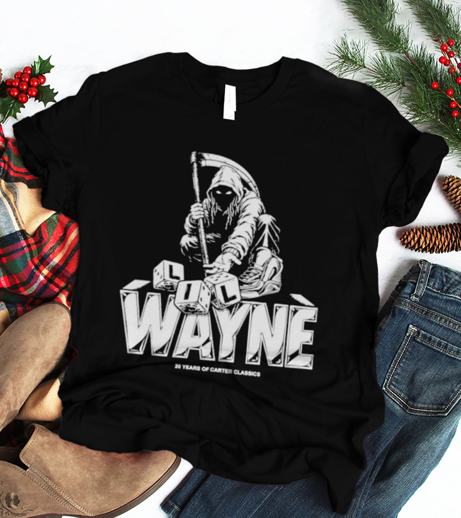 Lil Wayne 20 Years Of Carter Classics Reaper T-Shirt
