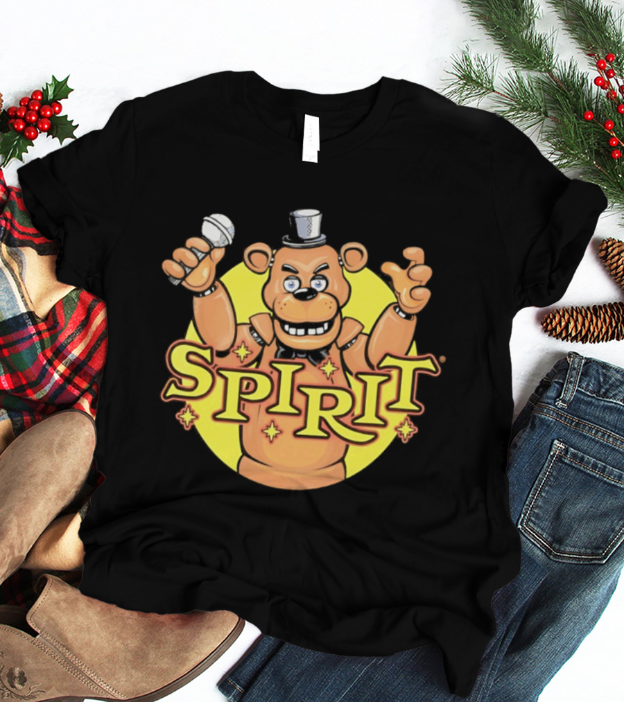 Five Nights At Freddy's Spirit Halloween Freddy Fazbear Animation T-Shirt