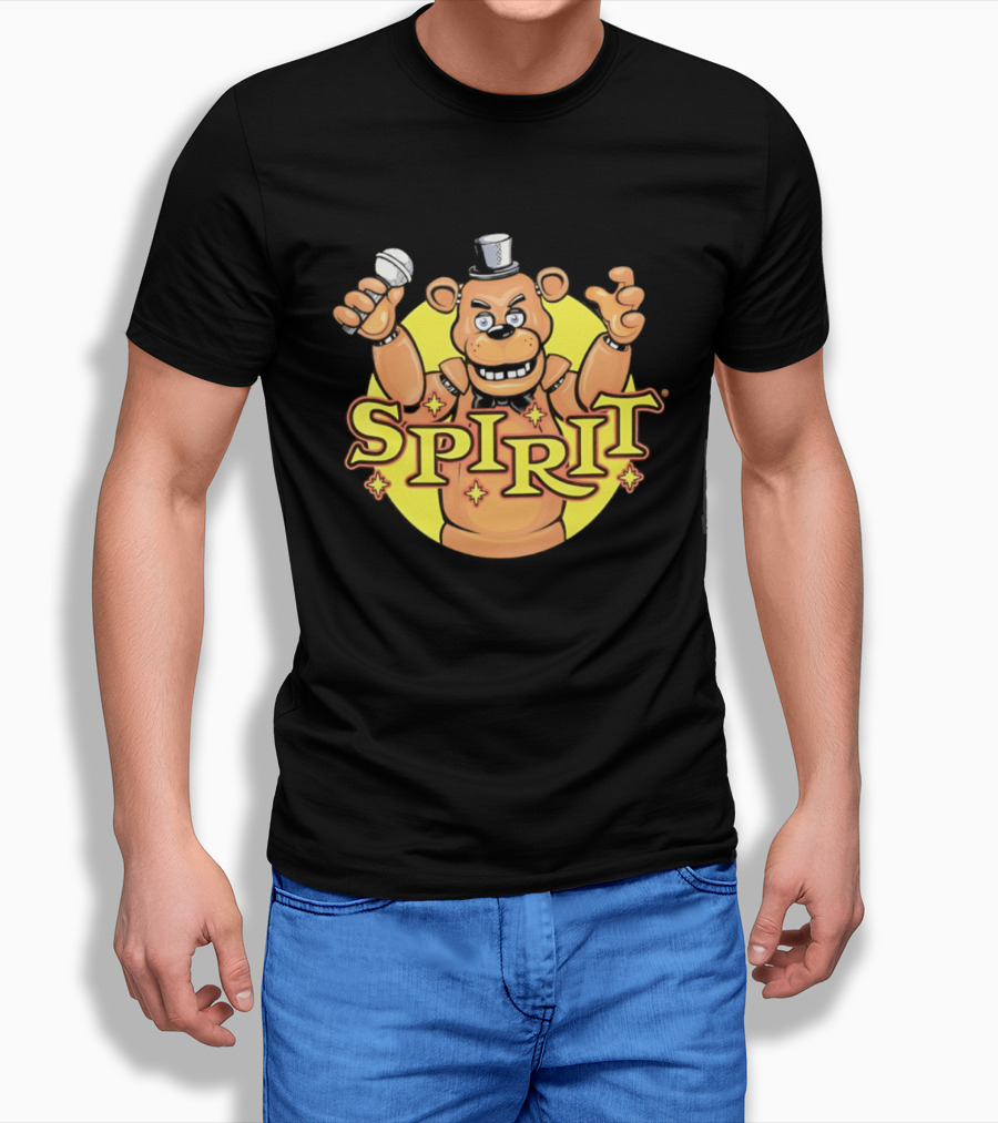 Five Nights At Freddy's Spirit Halloween Freddy Fazbear Animation T-Shirt
