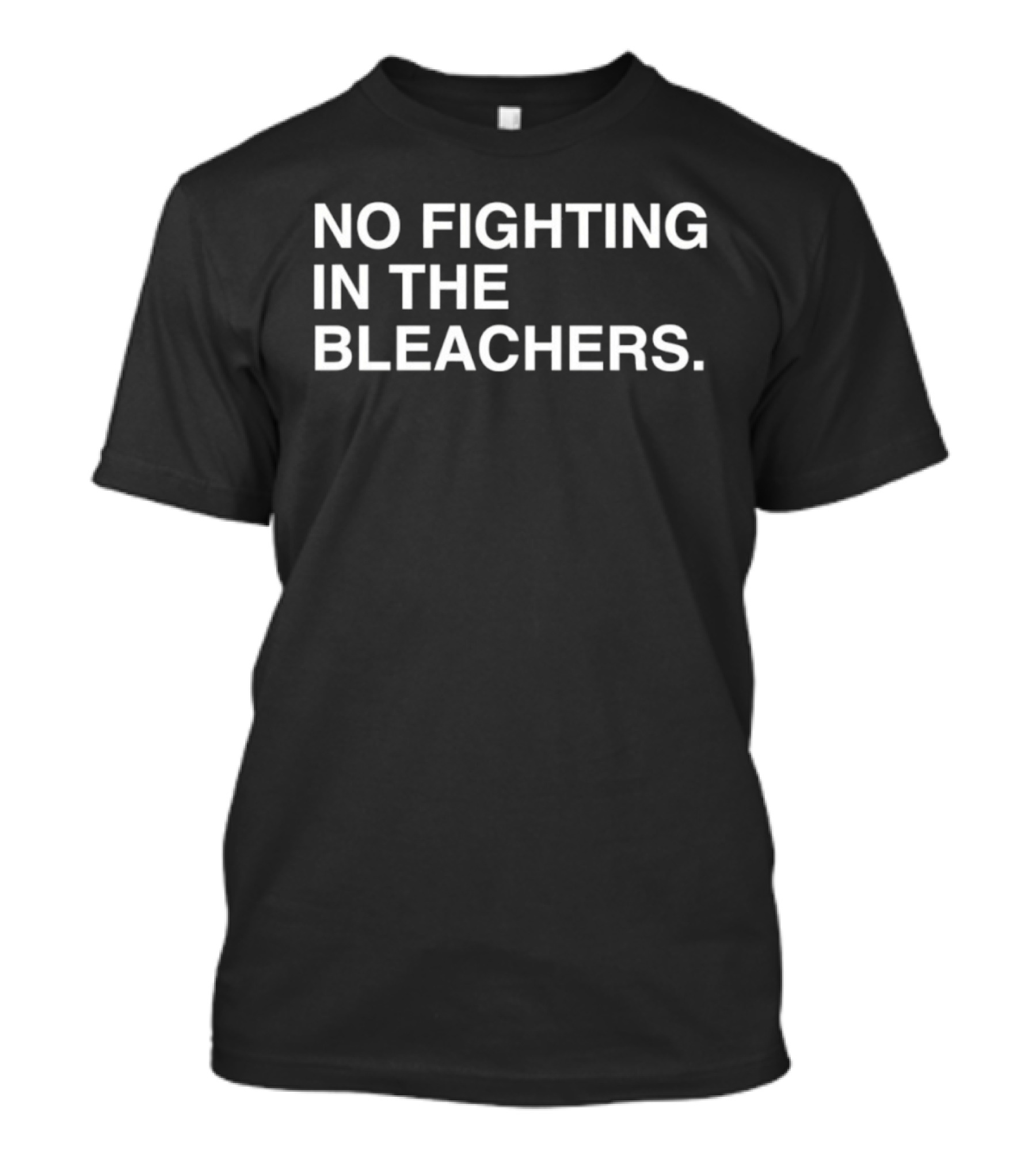 No Fighting In The Bleachers Chicago Cubs Baseball T-Shirt