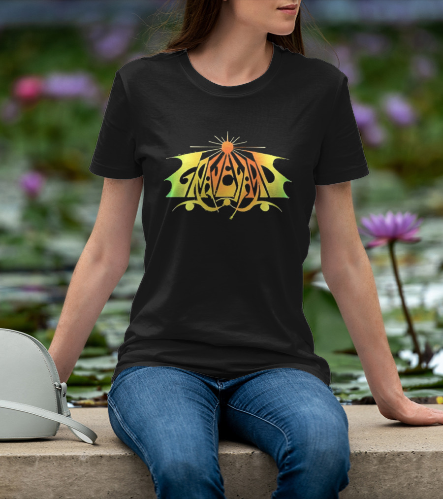 Graveyard Fever Vibrant Gothic Sunburst T-Shirt