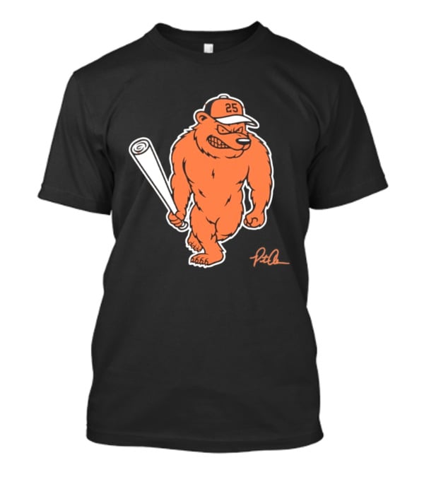 Polar Bear Pete 25 Baltimore Orioles MLB 2026 Season T-Shirt