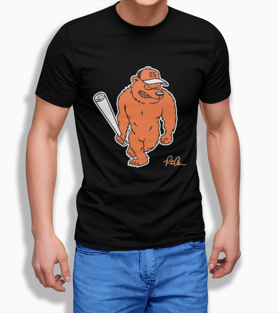 Polar Bear Pete 25 Baltimore Orioles MLB 2026 Season T-Shirt