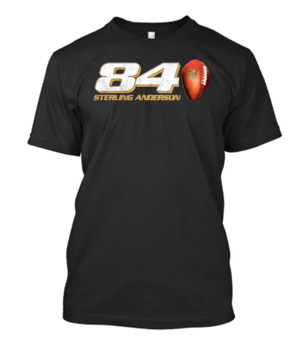 Sterling Anderson 84 Georgia Bulldogs Football T-Shirt