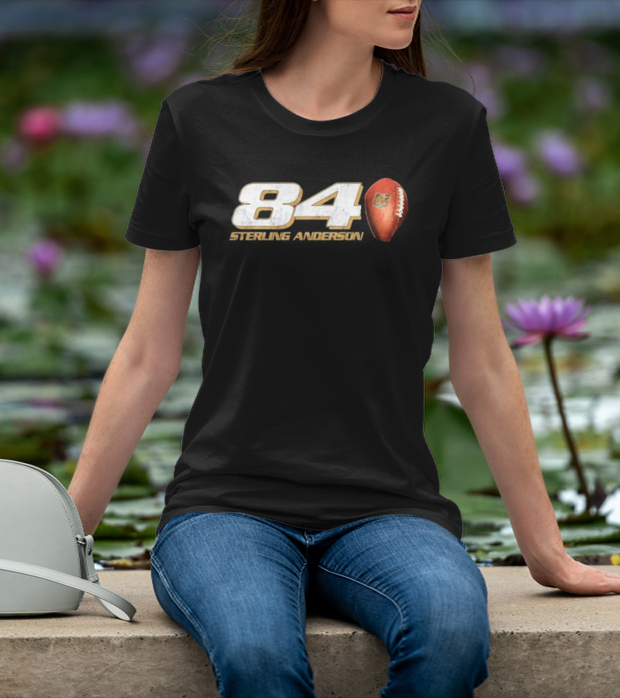 Sterling Anderson 84 Georgia Bulldogs Football T-Shirt