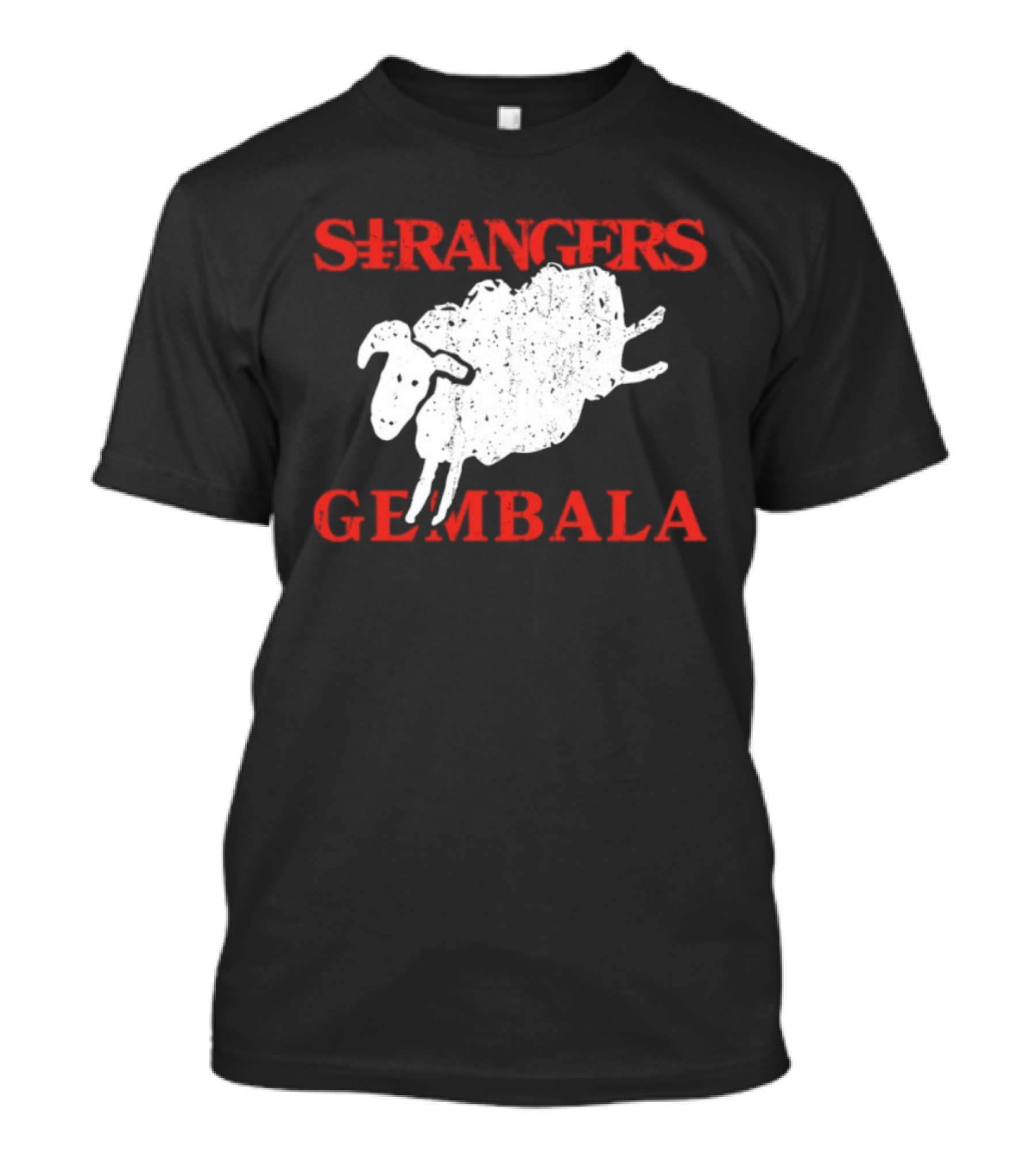 Strangers Gembala Sheep Art Teeshirt T-Shirt