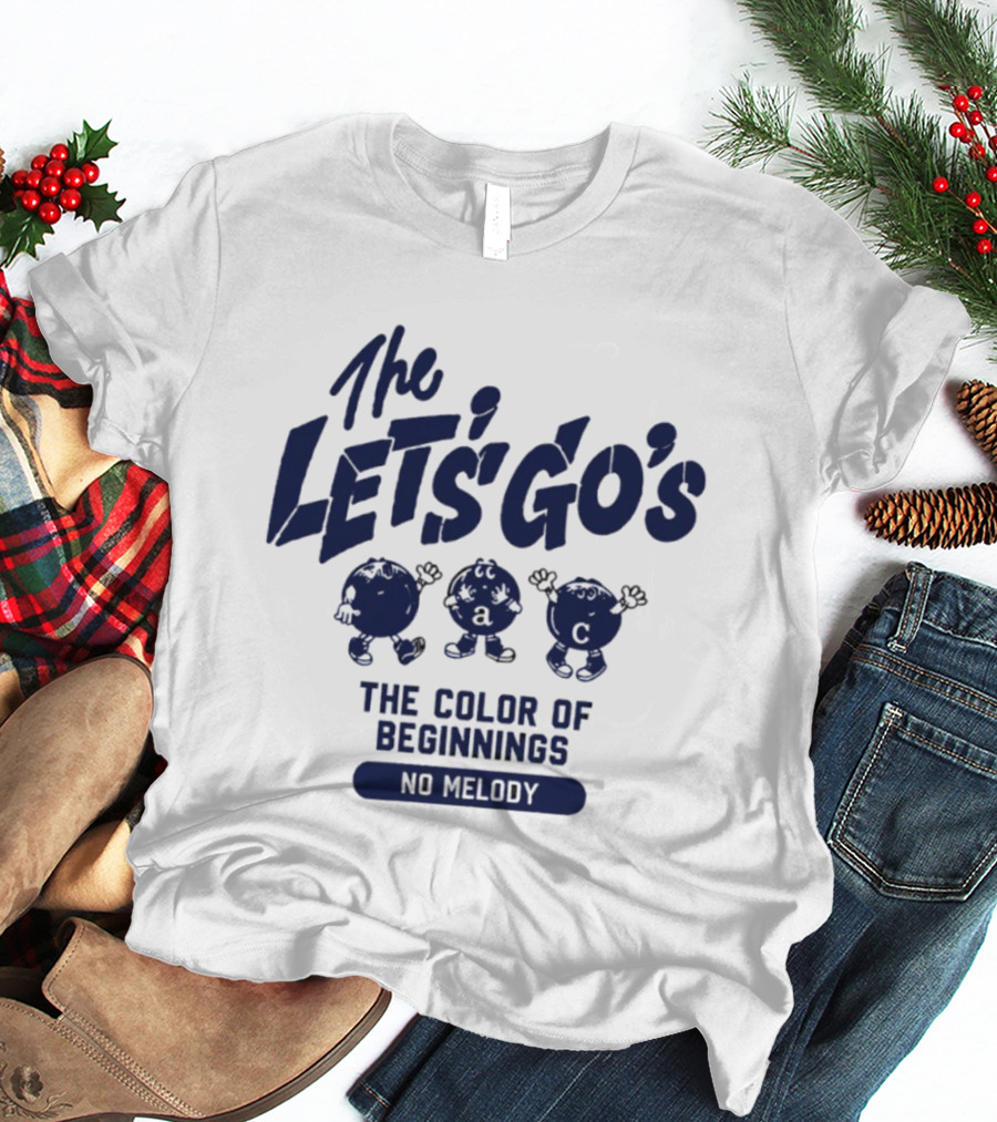 The Let's Go's The Color Of Beginnings No Melody Music T-Shirt