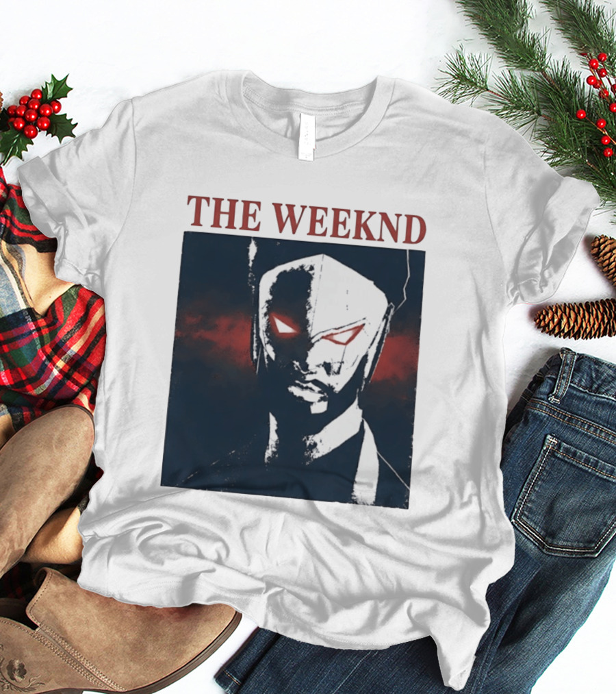 The Weeknd Suda51 Mask Concept Art London August 2026 T-Shirt