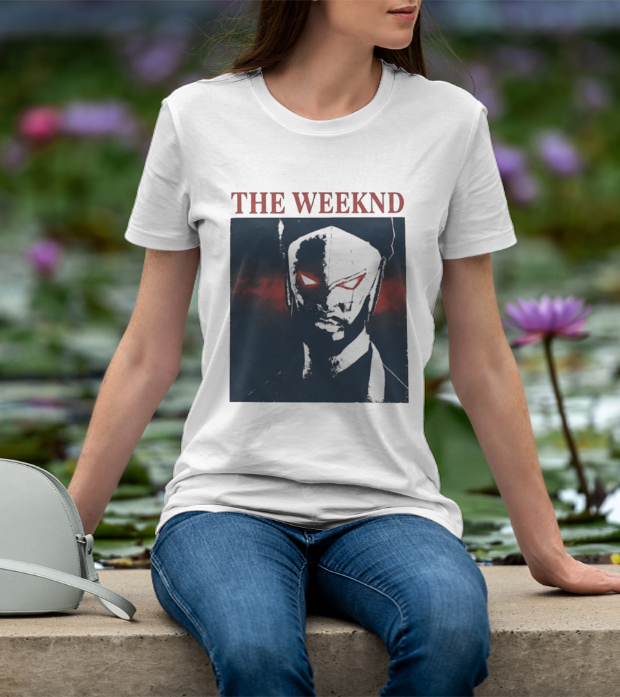 The Weeknd Suda51 Mask Concept Art London August 2026 T-Shirt