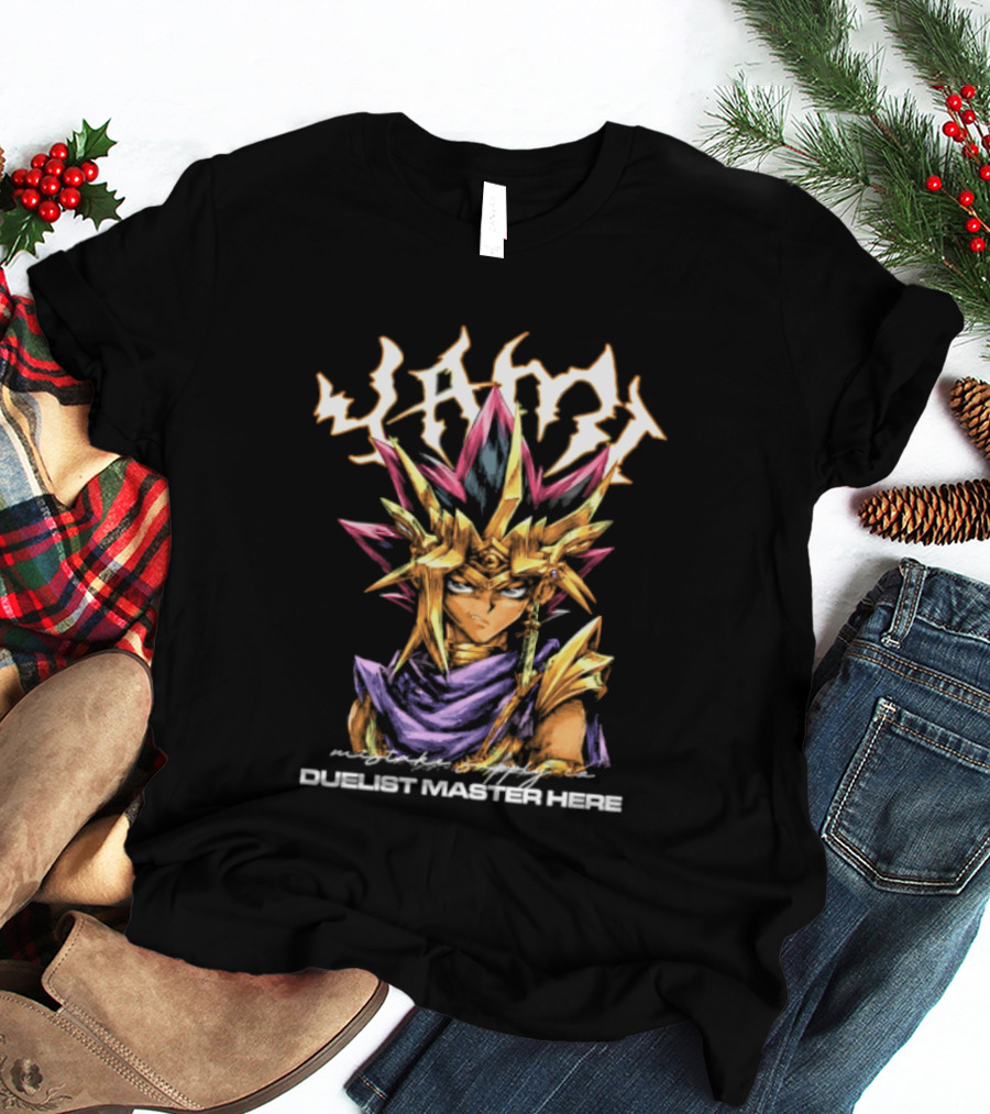Yami Duelist Master Here Mistake Supply Co T-Shirt