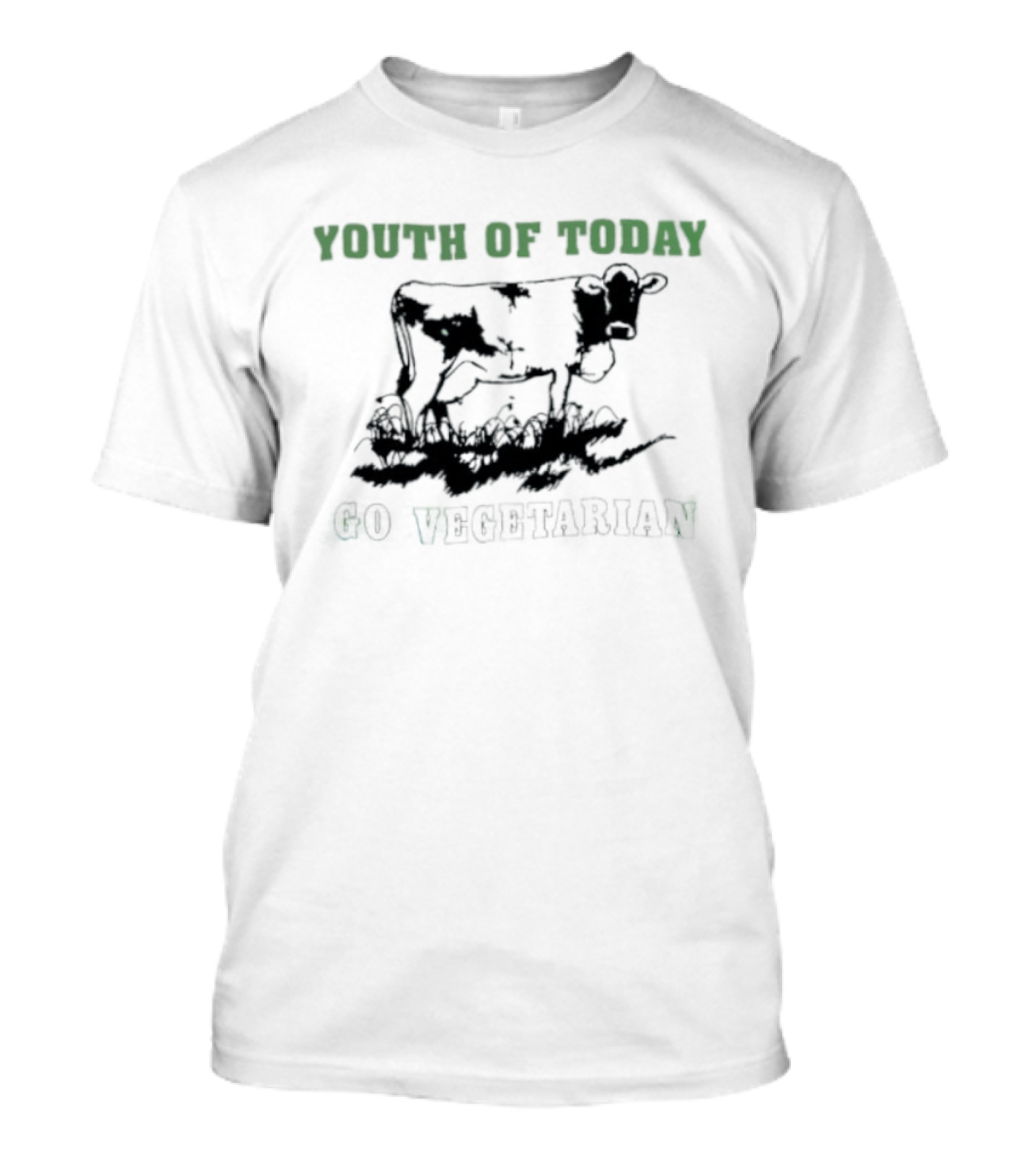 Youth Of Today Go Vegetarian Milk Is For Babies Hardcore Punk T-Shirt