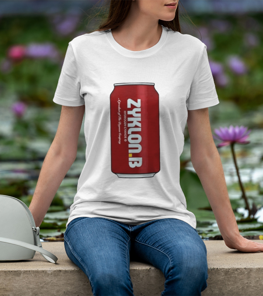 Zyklon B Hydrogen Cyanide A Product Of The Degesch Company T-Shirt