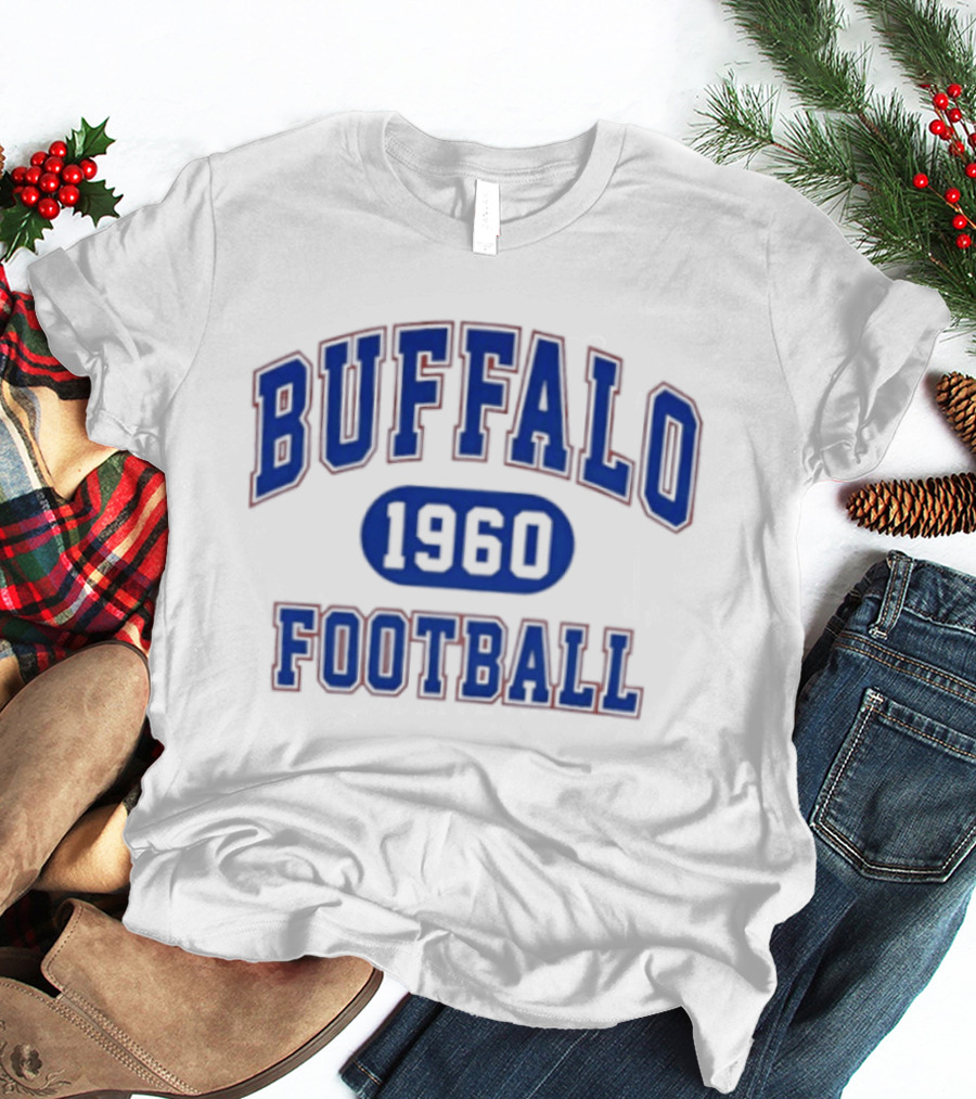 Buffalo 1960 Football Bills Classic Vintage Sports T-Shirt