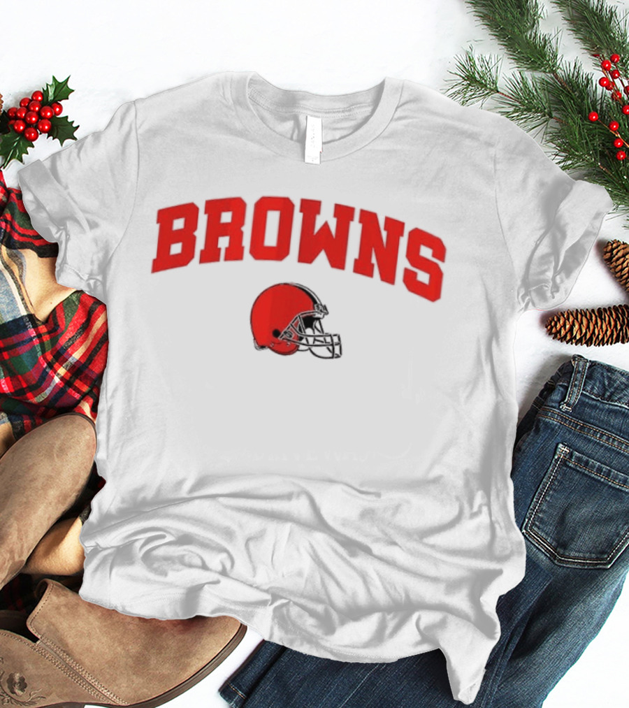 Cleveland Browns 2026 Season This Gardener Loves The Browns Helmet Football T-Shirt