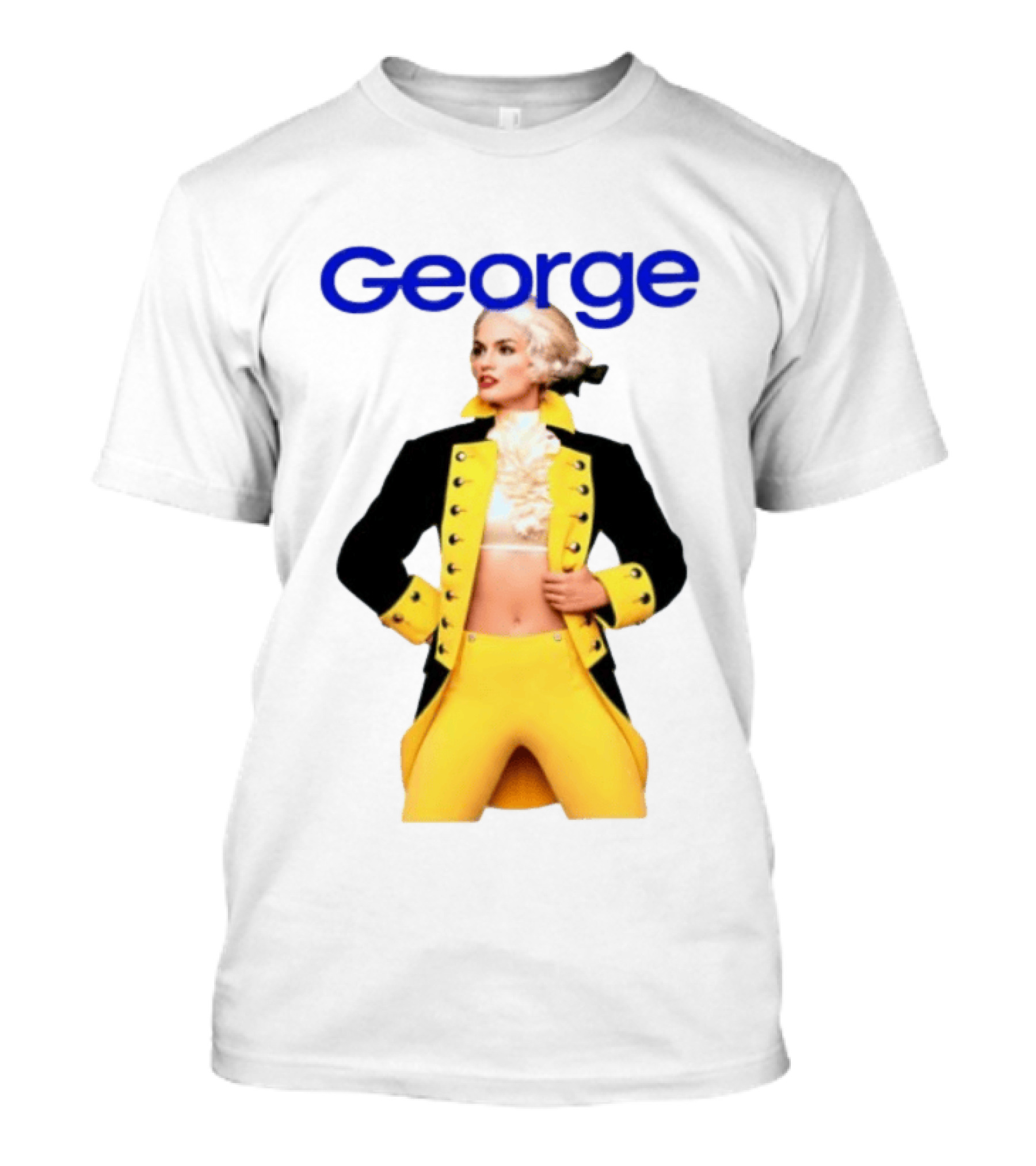 George Founding Fathers Historical Costume Colonial Attire T-Shirt
