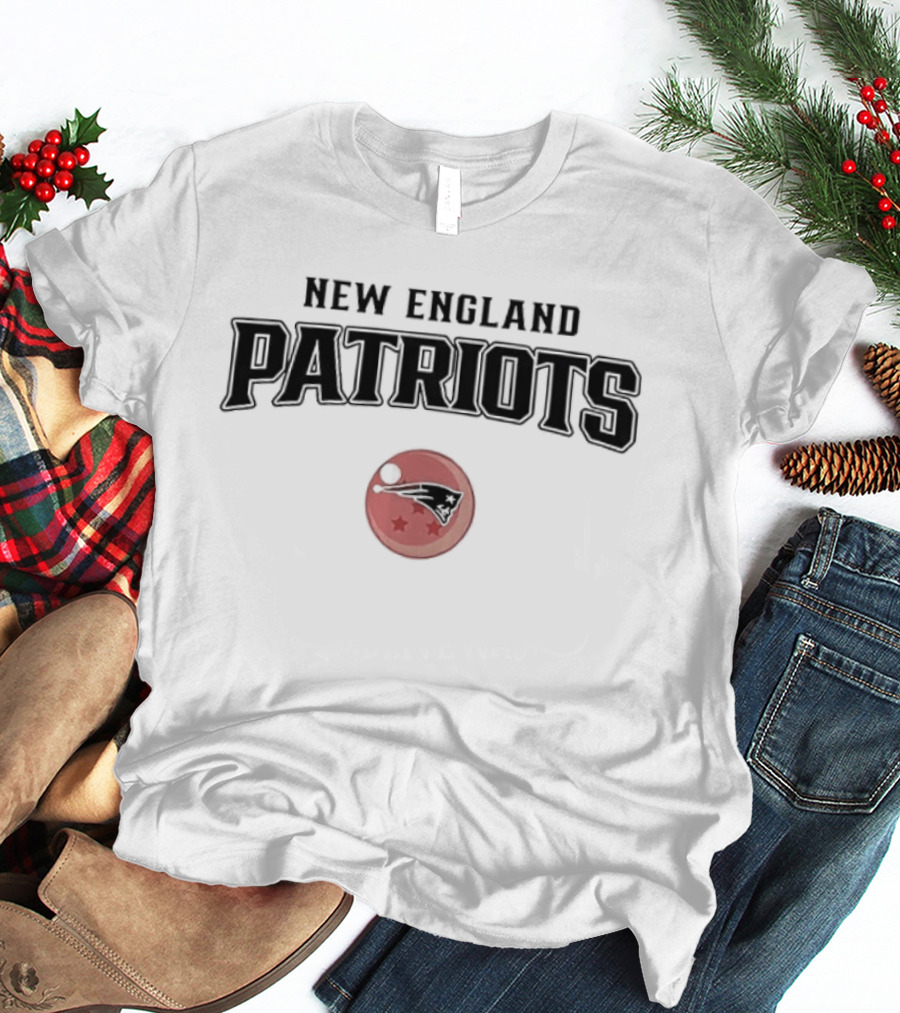 New England Patriots Goku Dragon Ball 2026 Season Mashup T-Shirt